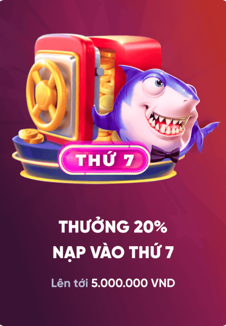 thưởng nạp thứ 7 20%